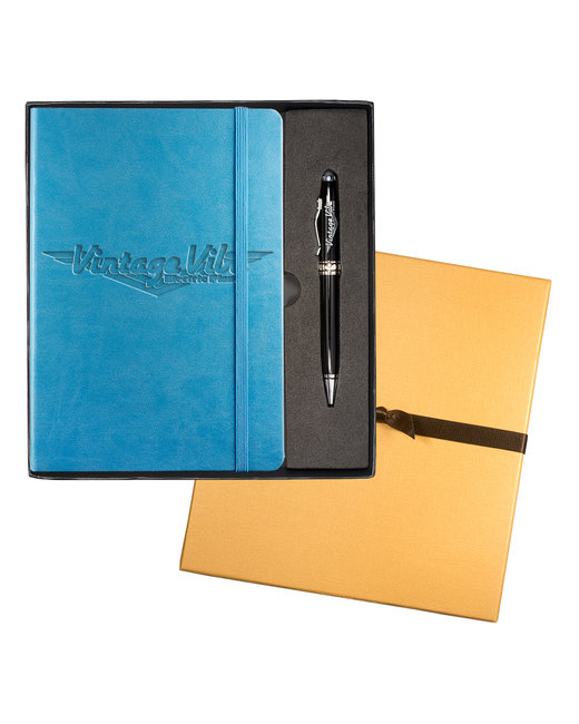 Accent Journal and Pen Boxed Gift Set 12 Colors