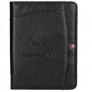 Debossed Wenger Executive Zippered Portfolio