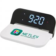 Wireless Charging Digital Clock With Large Imprint Area