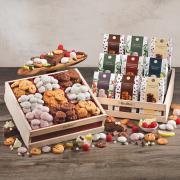 Gourmet Mini Cookies in Logo Branded Crate