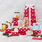 Festive Holiday Gourmet Treats Tower