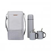 Coffee To Go Tote With Thermos and Mugs 1