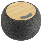 Wireless Charging Bluetooth Bamboo and Fabric Speaker 5