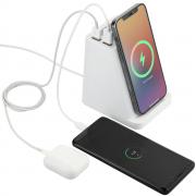 Wireless Charger Pen Holder with Dual USB Ports 1