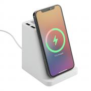 Wireless Charger Pen Holder with Dual USB Ports 3