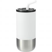 Capsule Insulated 16oz Stainless Steel Tumbler with Straw 3