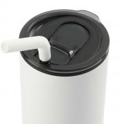 Capsule Insulated 16oz Stainless Steel Tumbler with Straw 5